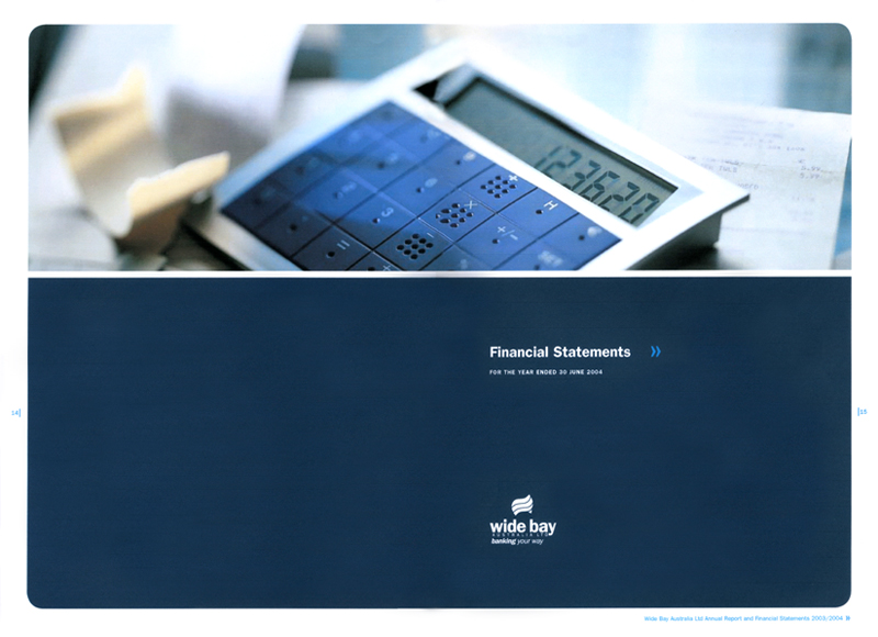 Wide Bay Australia - Annual report production